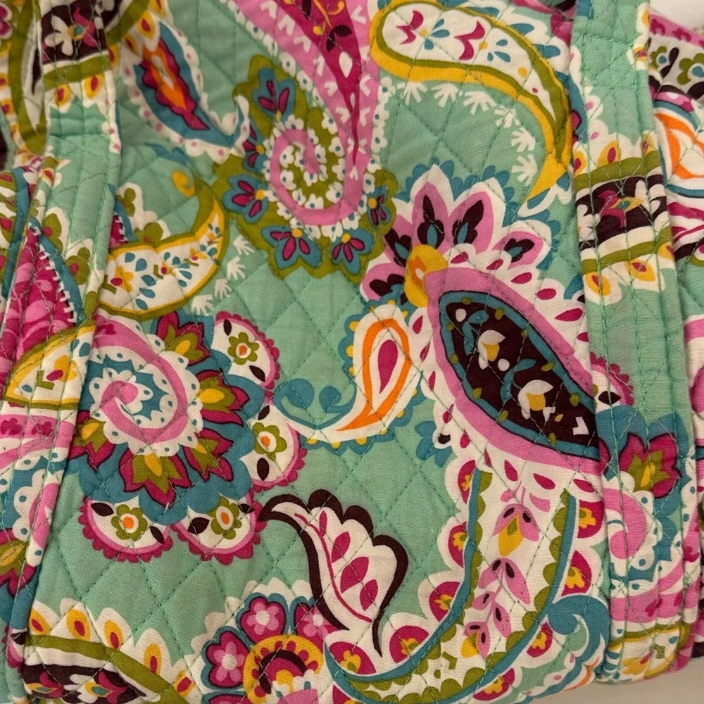Vera Bradley Multicolor Paisley Travel Bag - Picture 3 of 3